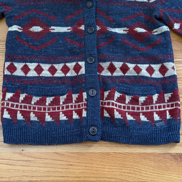 Denim & Supply Ralph Lauren Geometric Knit Cardigan - Picture 6 of 11